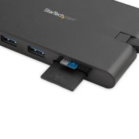 STARTECH.COM DOCKING STATION USB-C CON HDMI Y VGA - PARA MAC Y WINDOWS -3X USB 3.0 - SD  MICRO SD - PD 3.0 - ADAPTADOR U