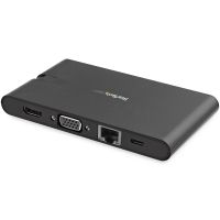 STARTECH.COM DOCKING STATION USB-C CON HDMI Y VGA - PARA MAC Y WINDOWS -3X USB 3.0 - SD  MICRO SD - PD 3.0 - ADAPTADOR U