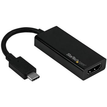 STARTECH.COM ADAPTADOR GRÁFICO USB-C A HDMI 4K60HZ - CONVERSOR DE VÍDEO USB TIPO C A HDMI - COMPATIBLE THUNDERBOLT 3 - D
