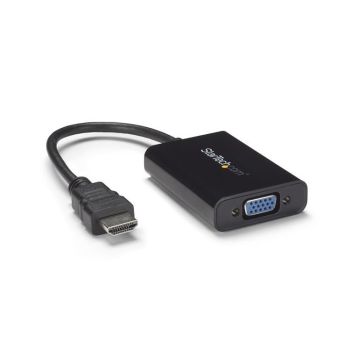STARTECH.COM CABLE ADAPTADOR EXTERNO CONVERSOR DE VÍDEO Y AUDIO HDMI A VGA - 1920X1200