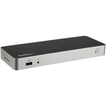 STARTECH.COM DK30CHDDPPD BASE PARA PORTÁTIL Y REPLICADOR DE PUERTOS ALÁMBRICO USB 3.2 GEN 1 (3.1 GEN 1) TYPE-C NEGRO, PL
