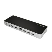 STARTECH.COM DK30CHDDPPD BASE PARA PORTÁTIL Y REPLICADOR DE PUERTOS ALÁMBRICO USB 3.2 GEN 1 (3.1 GEN 1) TYPE-C NEGRO, PL