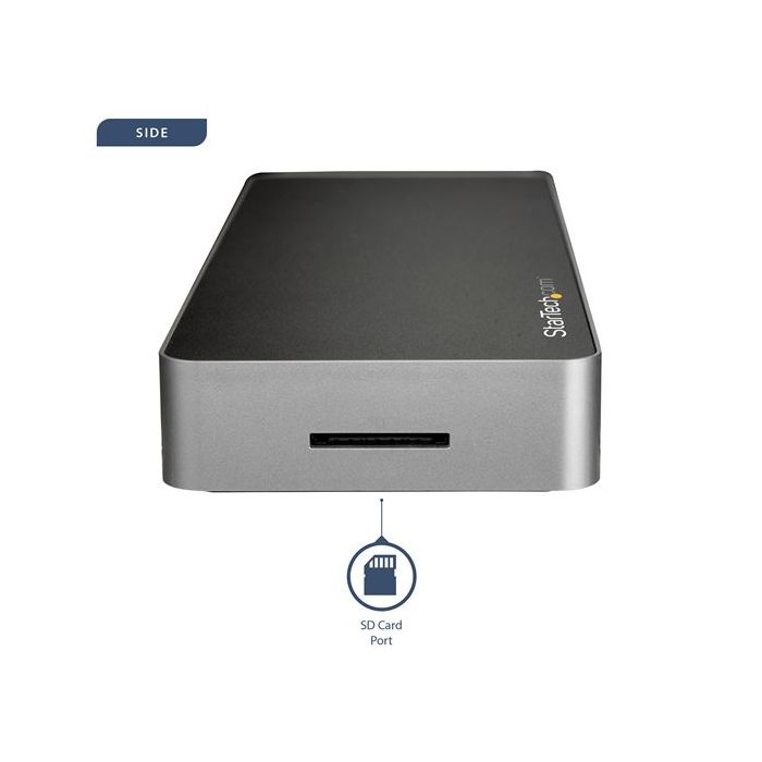 STARTECH.COM DK30CHDDPPD BASE PARA PORTÁTIL Y REPLICADOR DE PUERTOS ALÁMBRICO USB 3.2 GEN 1 (3.1 GEN 1) TYPE-C NEGRO, PL