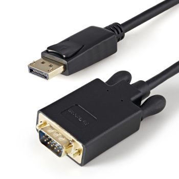 STARTECH.COM CABLE 91CM DE VÍDEO ADAPTADOR CONVERSOR DISPLAYPORT DP A VGA - CONVERTIDOR ACTIVO - 1080P - NEGRO