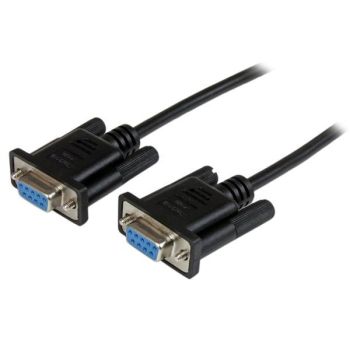 STARTECH.COM CABLE DE 2M NULO DE MÓDEM SERIE RS232 DB9 - HEMBRA A HEMBRA - COLOR NEGRO