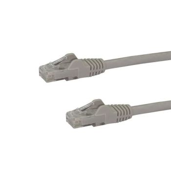 STARTECH.COM CABLE DE 10M GRIS DE RED GIGABIT CAT6 ETHERNET RJ45 SIN ENGANCHE - SNAGLESS