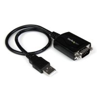 STARTECH.COM CABLE 0,3M USB A PUERTO SERIE SERIAL RS232 DB9 CON RETENCIÓN DEL PUERTO DE ASIGNACIÓN COM