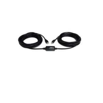 STARTECH.COM CABLE USB ACTIVO DE 10M PARA IMPRESORA - 1X USB A MACHO - 1X USB B MACHO - ADAPTADOR NEGRO