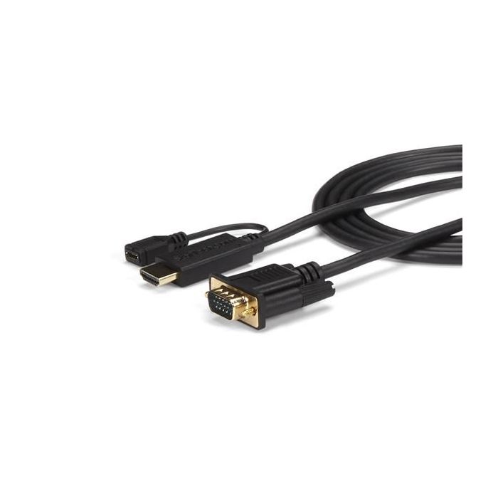 STARTECH.COM CABLE DE 1,8M CONVERSOR ACTIVO HDMI A VGA - ADAPTADOR 1920X1200 1080P