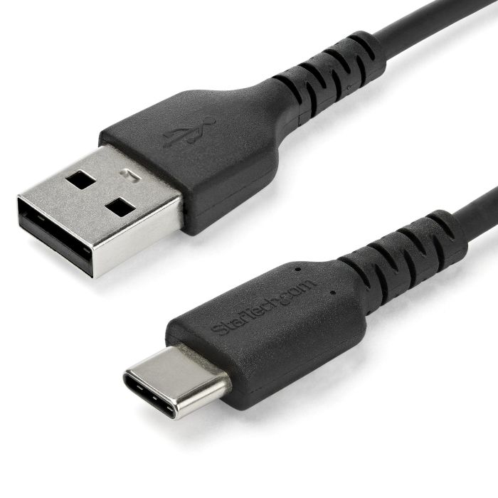 STARTECH.COM CABLE DE CARGA USB-A A USB-C DE 2M - CABLE DE CARGA RÁPIDA Y SINCRONIZACIÓN USB 2.0 DE SERVICIO PESADO - CA