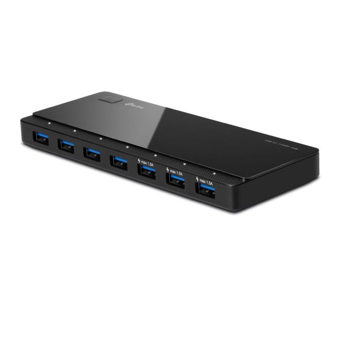 TP-LINK UH700 HUB DE INTERFAZ USB 3.2 GEN 1 (3.1 GEN 1) MICRO-B 5000 MBITS NEGRO
