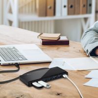 TP-LINK UH700 HUB DE INTERFAZ USB 3.2 GEN 1 (3.1 GEN 1) MICRO-B 5000 MBITS NEGRO