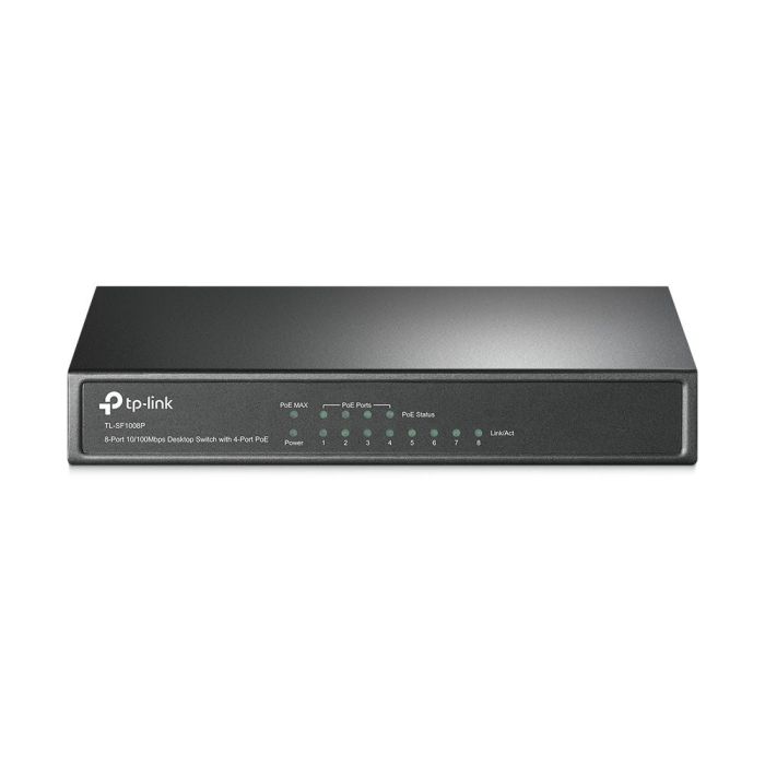 TP-LINK TL-SF1008P SWITCH NO ADMINISTRADO FAST ETHERNET (10100) ENERGÍA SOBRE ETHERNET (POE) OLIVA