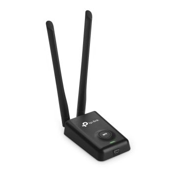 ADAPTADOR USB INALAMBRICO TP-LINK DE  ALTA POTENCIA 300MBPS 2 ANTENAS