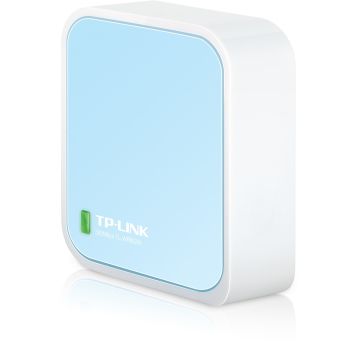 TP-LINK TL-WR802N ROUTER INALÁMBRICO ETHERNET RÁPIDO BANDA ÚNICA (2,4 GHZ) AZUL, BLANCO