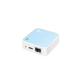 TP-LINK TL-WR802N ROUTER INALÁMBRICO ETHERNET RÁPIDO BANDA ÚNICA (2,4 GHZ) AZUL, BLANCO 2