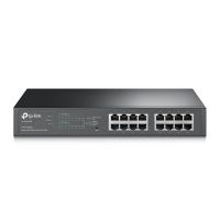 TP-LINK TL-SG1016PE SWITCH GESTIONADO L2 GIGABIT ETHERNET (101001000) ENERGÍA SOBRE ETHERNET (POE) NEGRO