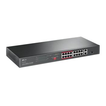 TP-LINK TL-SL1218P SWITCH NO ADMINISTRADO GIGABIT ETHERNET (101001000) ENERGÍA SOBRE ETHERNET (POE) 1U NEGRO 2