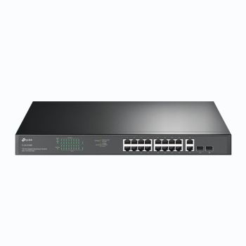 SWITCH NO ADMINISTRABLE TP-LINK TL-SG1218MP, NEGRO, 16 PUERTOS