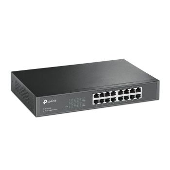 SWITCH TP-LINK 16 PUERTOS  RJ45 GIGABIT 10  100  1000 MBPS  NO ADMINISTRABLE  PARA ESCRITORIO O RACK DE 13 2