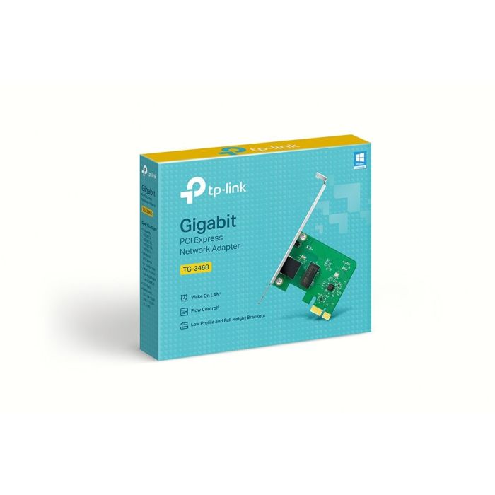 TP-LINK TG-3468 ADAPTADOR Y TARJETA DE RED INTERNO ETHERNET 2000 MBITS