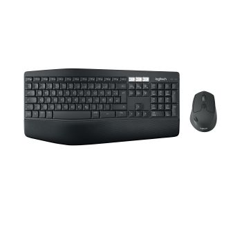 TECLADO Y MOUSE LOGITECH PERFORMANCE MK850 INALÁMBRICO USB COLOR NEGRO