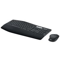 TECLADO Y MOUSE LOGITECH PERFORMANCE MK850 INALÁMBRICO USB COLOR NEGRO