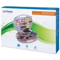 KIT HERRAMIENTAS MANHATTAN UNIVERSAL PARA COMPUTADORA 145 PZAS