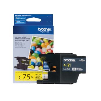 BROTHER LC75Y CARTUCHO DE TINTA 1 PIEZA(S) ORIGINAL ALTO RENDIMIENTO (XL) AMARILLO